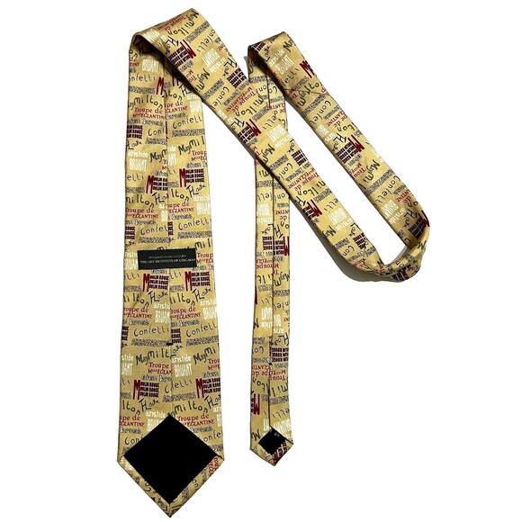 Art Institute of Chicago SILK‎ Necktie Tie Cabaret Art Moulin Rouge Collectable - Picture 3 of 6